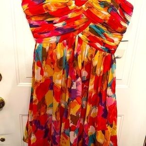 NWT, Morgan McFeeters silk dress, size 16